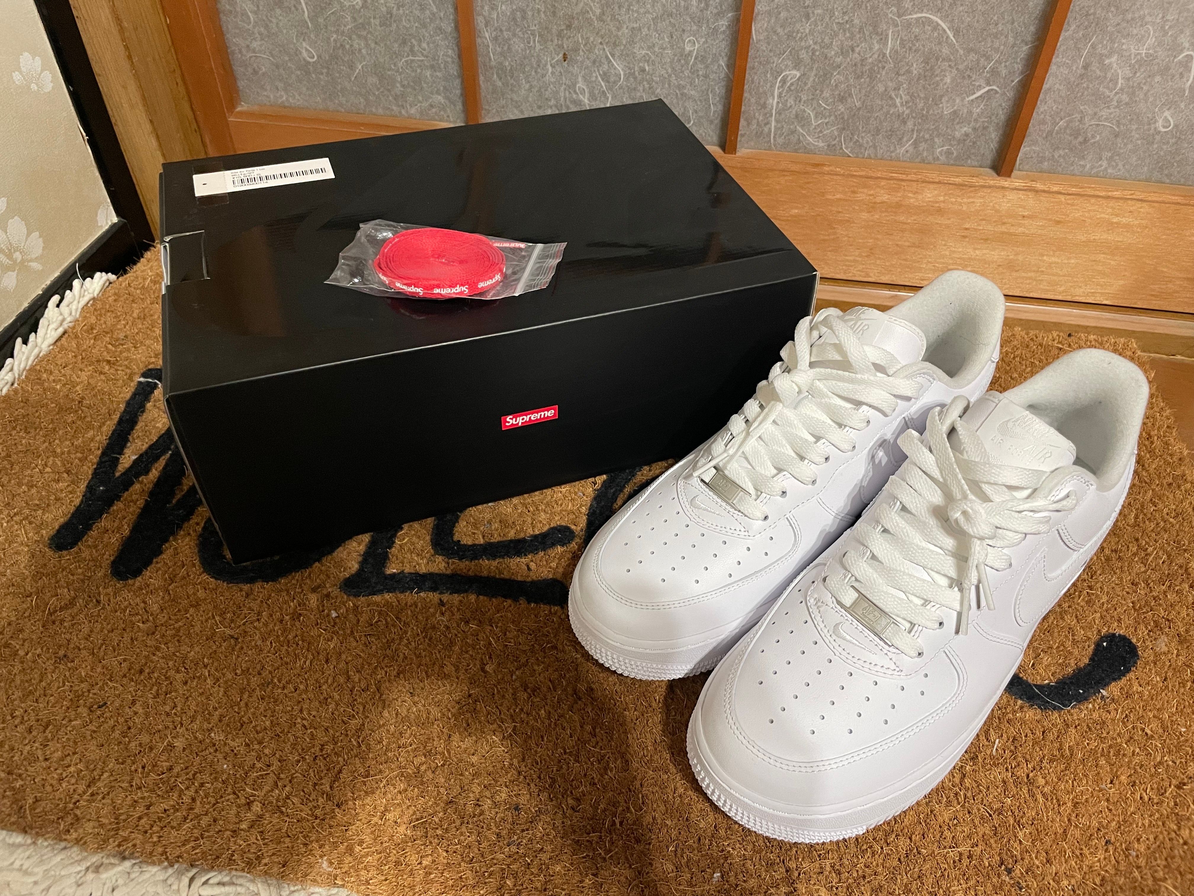 Supreme × Nike Air Force 1 Low "White"