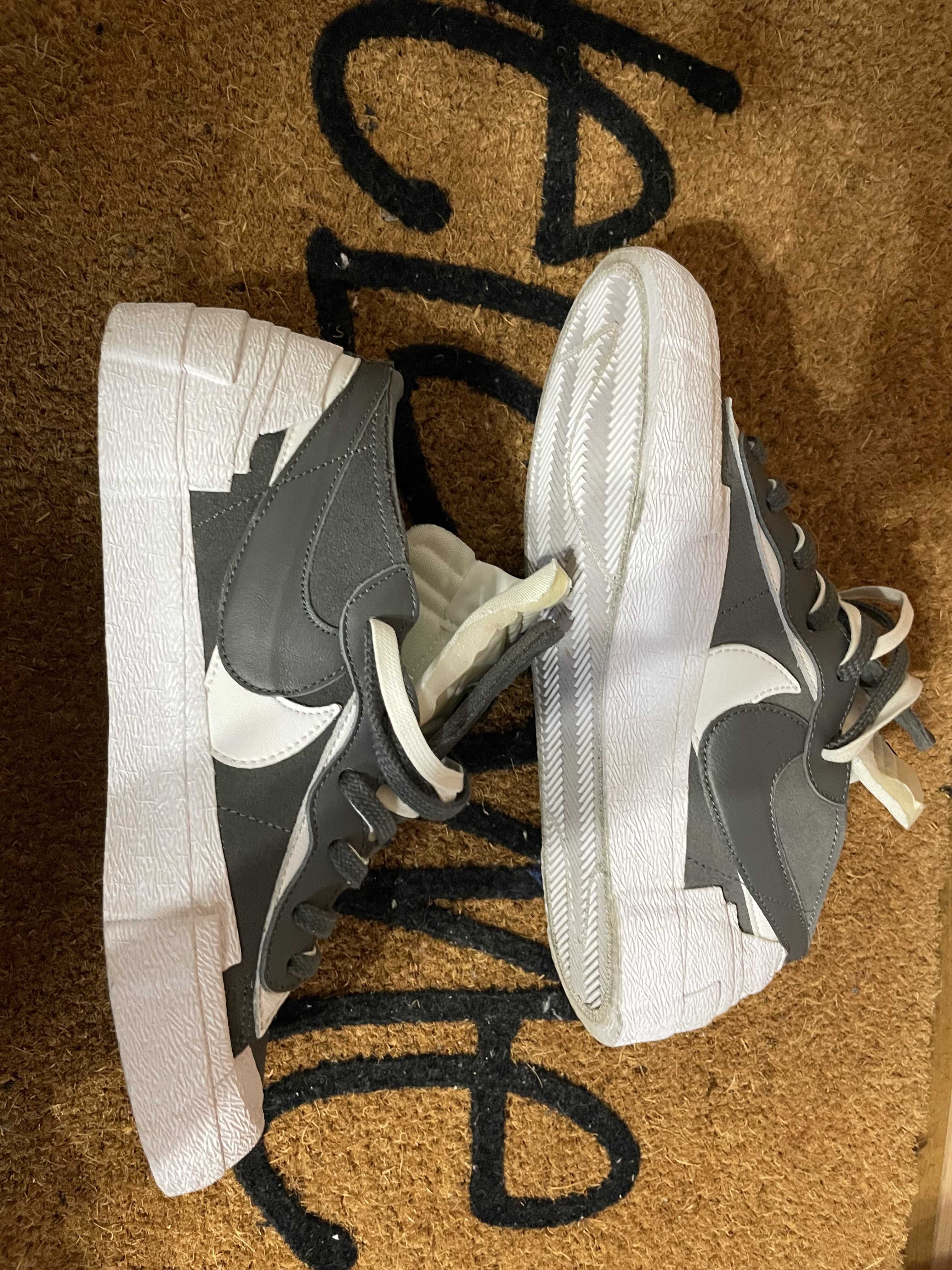 Sacai × Nike Blazer Low "Iron Grey"