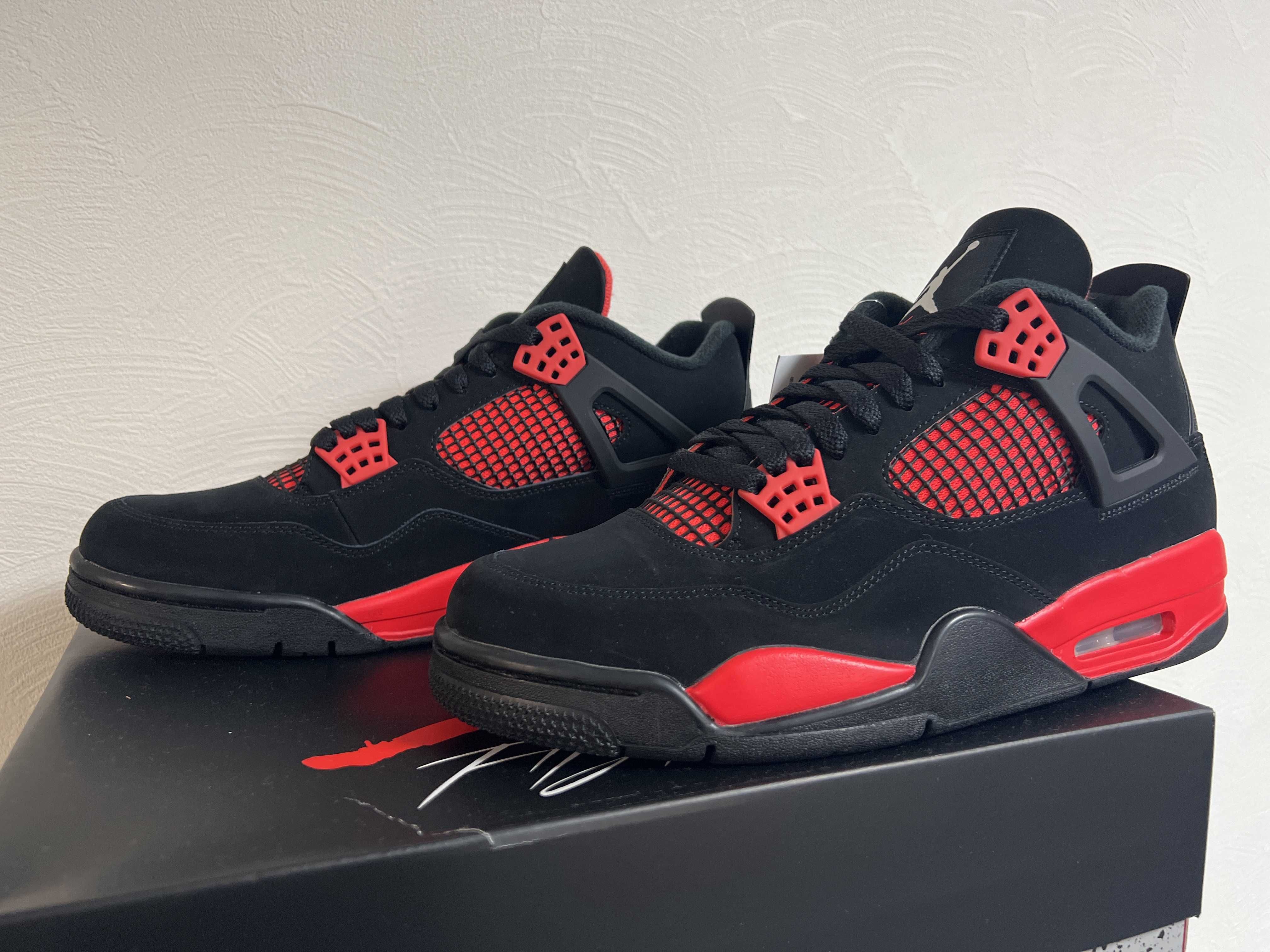 Nike Air Jordan 4 "Red Thunder/Crimson"