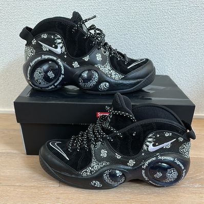 Supreme × Nike Air Zoom Flight 95 SP "Black/White"