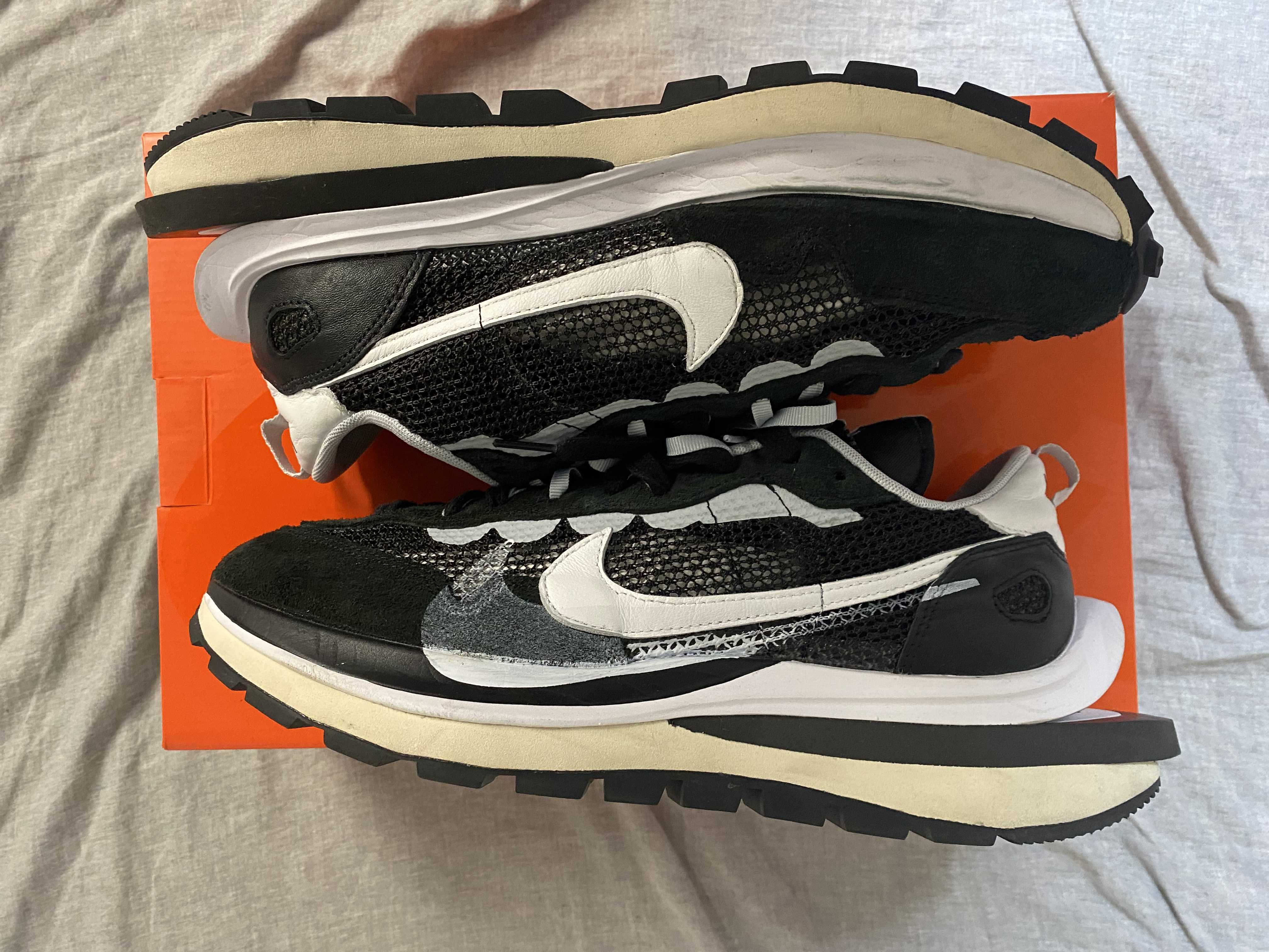 sacai × Nike Vapor Waffle "Black and White"