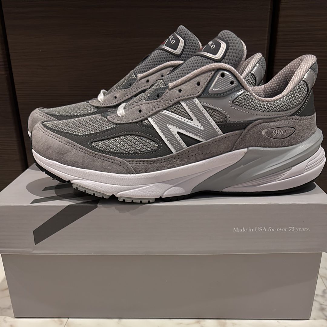 New Balance 990V6 "Gray" (Heel Logo NB)