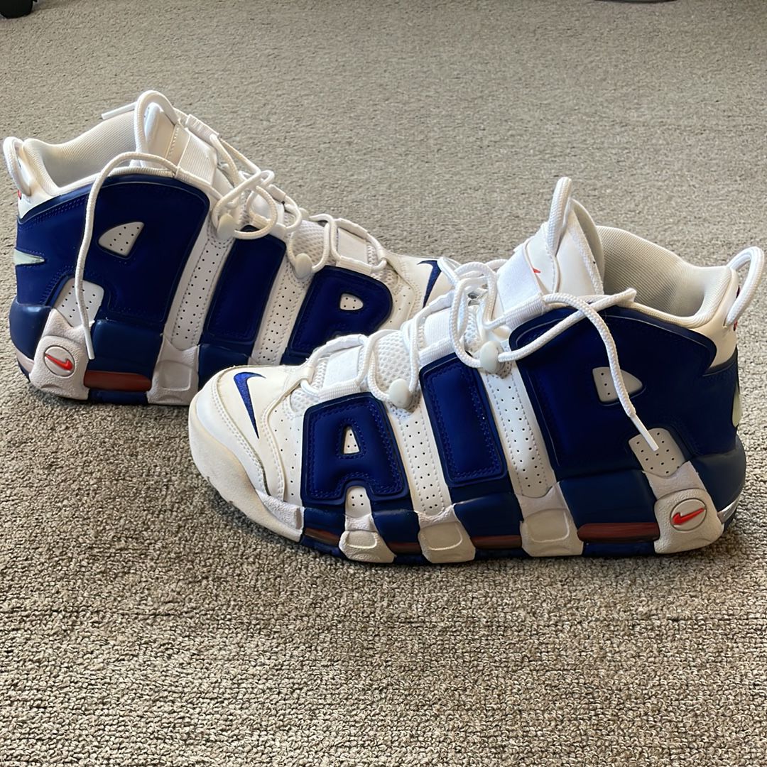 NIKE AIR MORE UPTEMPO 96 "WHITE/DEEP ROYAL BLUE"
