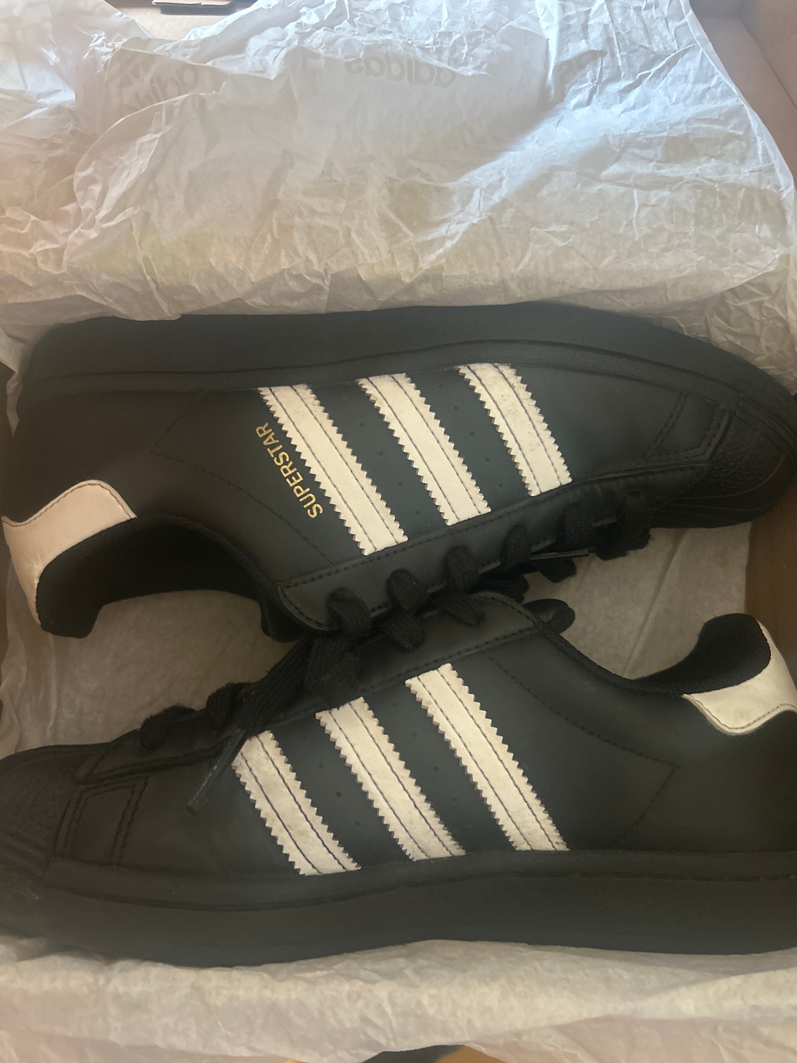 adidas Superstar "Core Black/Footwear White"