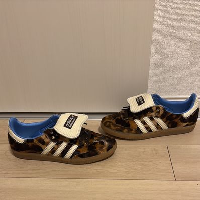 Wales Bonner × adidas Samba Pony Leo Low "Dark Brown/Cream White"
