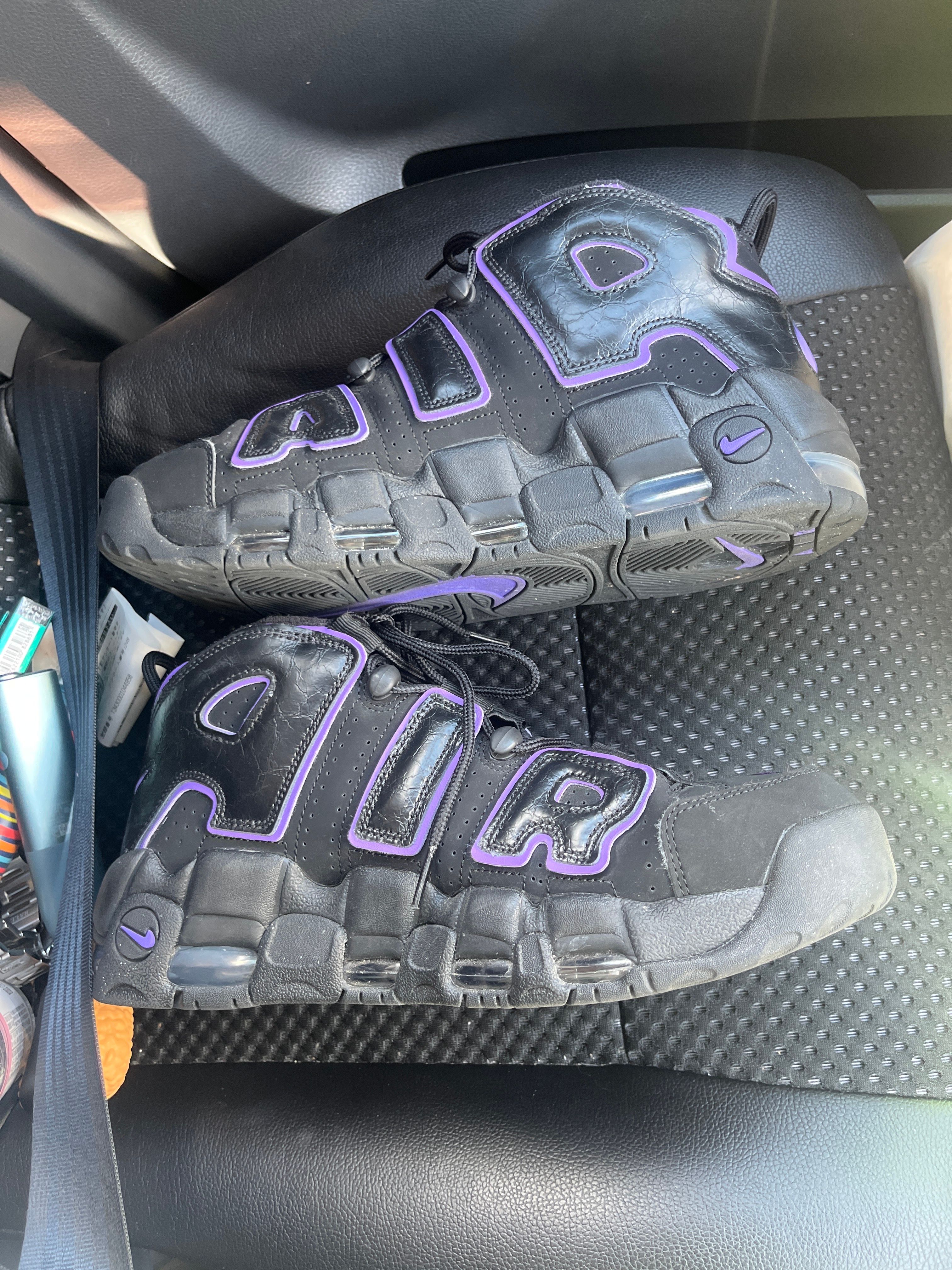 Nike Air More Uptempo "Black/Action Grape"