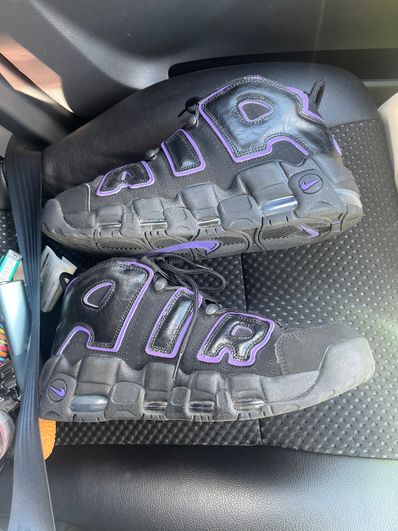 Nike Air More Uptempo "Black/Action Grape"