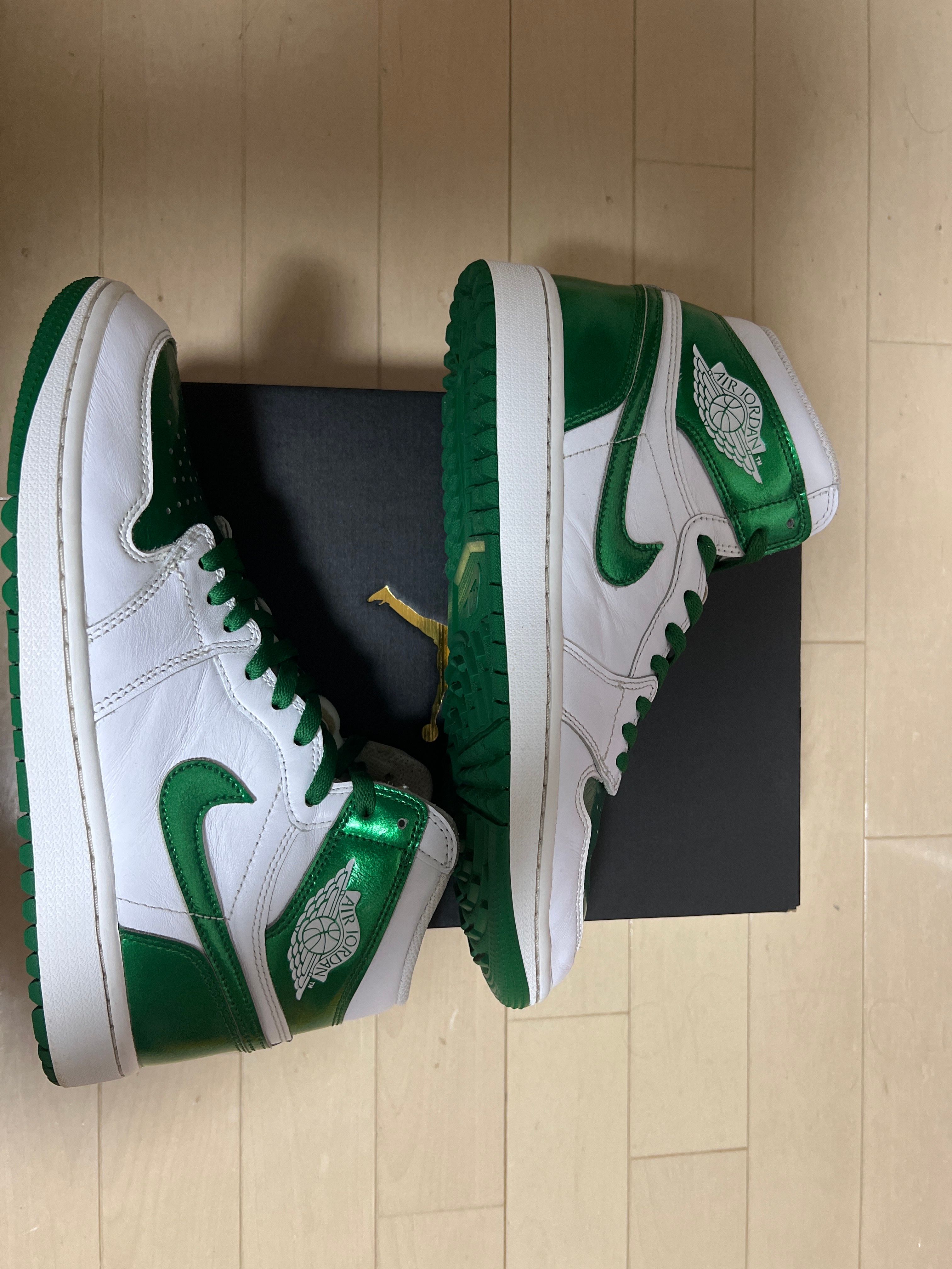 Nike Air Jordan 1 High Golf "Metallic Green"