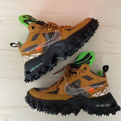 Off-White × Nike Air Terra Forma "Wheat and Green Strike"