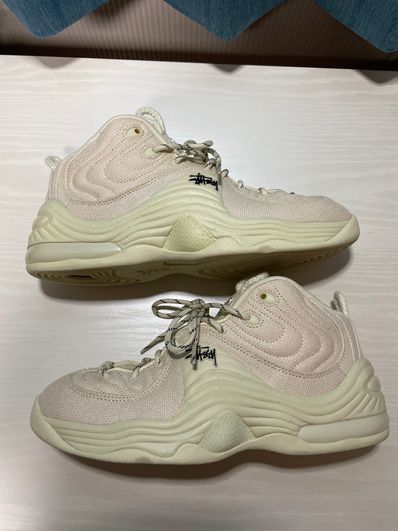 Stussy × Nike Air Penny 2 "Fossil"