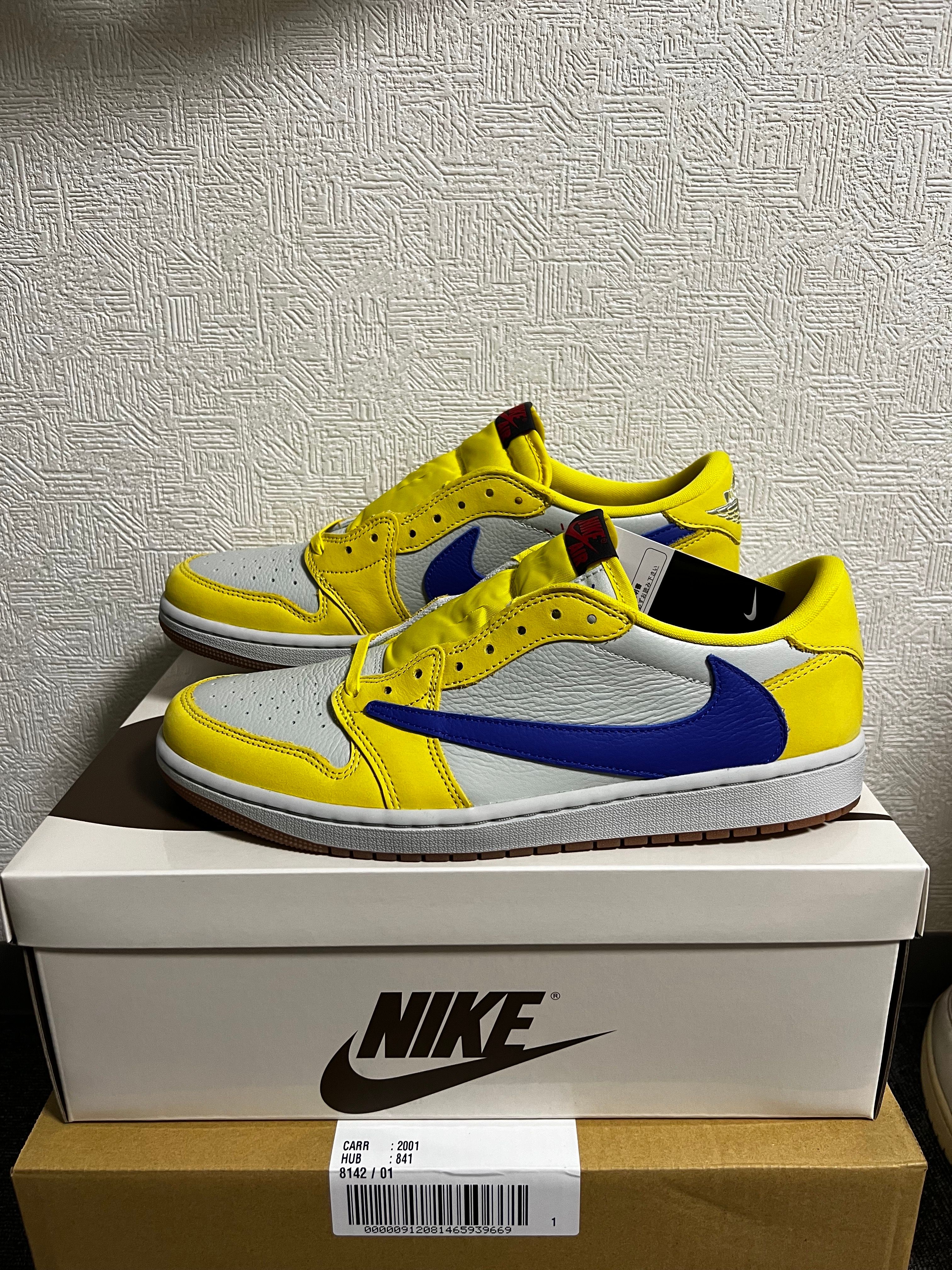 Travis Scott × Nike Women's Air Jordan 1 Retro Low OG "Canary"