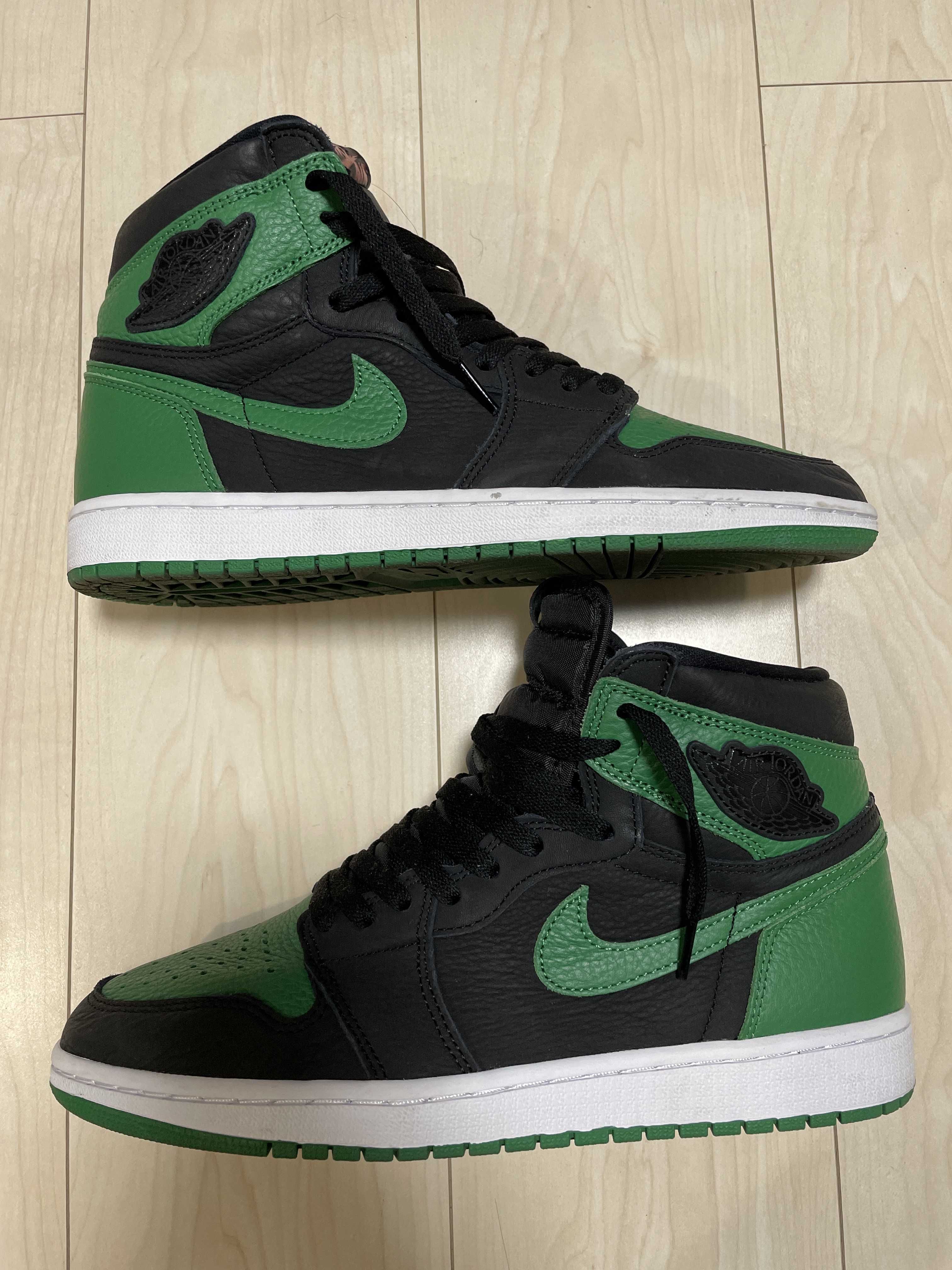 Nike Air Jordan 1 Retro High OG "Black/Pine Green" (2020)      