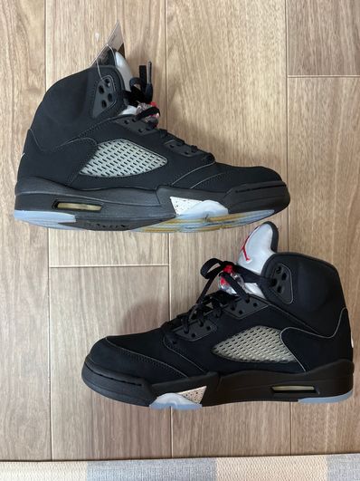 Nike Air Jordan 5 Retro OG "Black/Fire Red/Metallic Silver/White" (2016)
