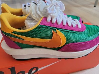 sacai × NIKE LDV WAFFLE "PINE GREEN"