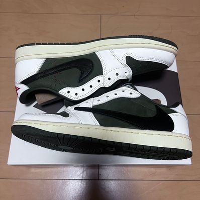 Travis Scott × Nike Air Jordan 1 Low OG SP "Reverse Olive"