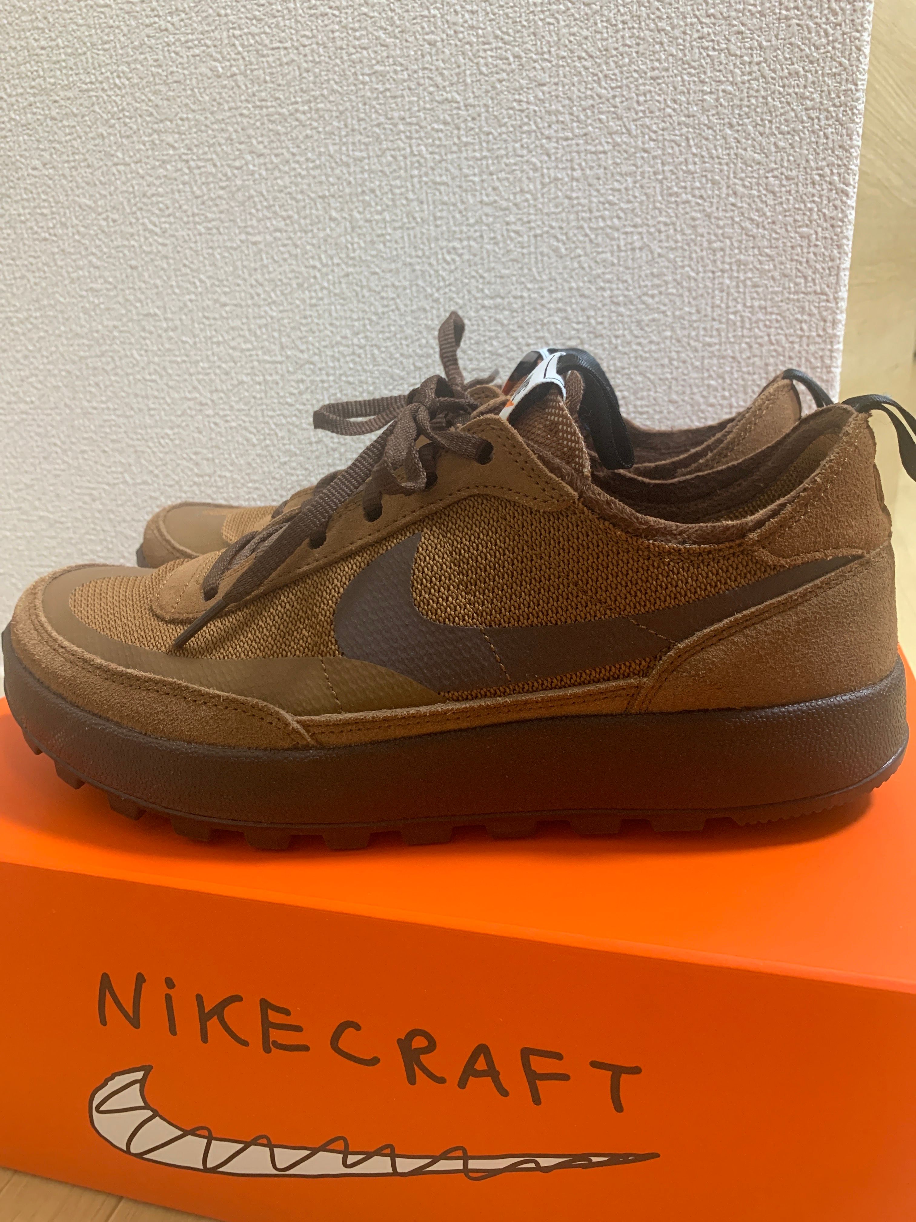 Tom Sachs × NikeCraft Women's General Purpose Shoe "Brown"