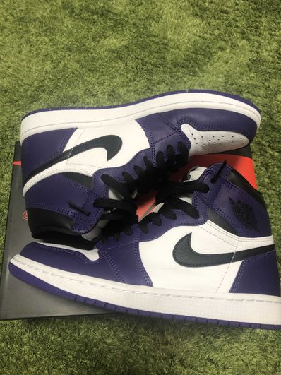 Nike Air Jordan 1 Retro High OG "Court Purple White/Black" (2020)
