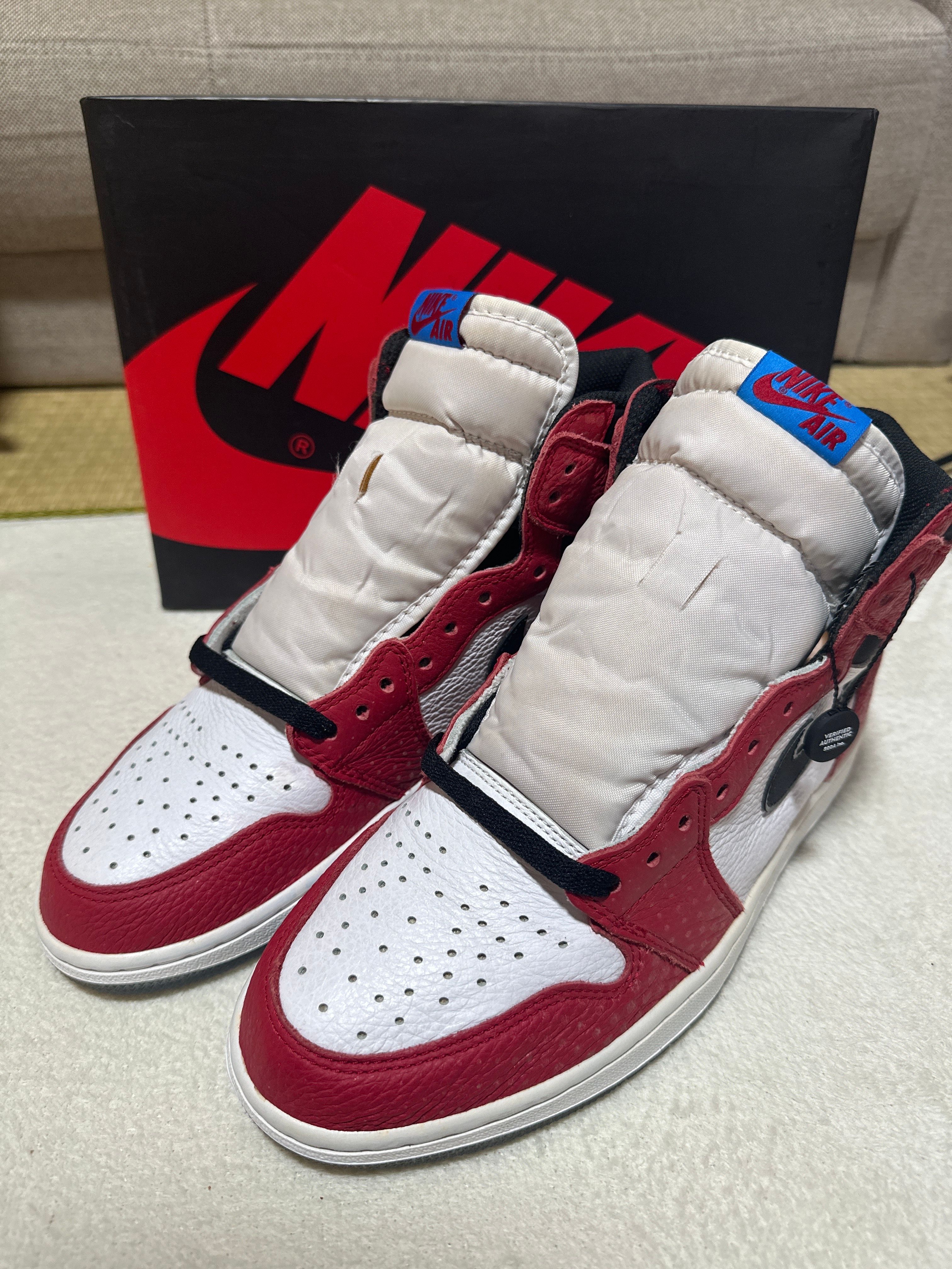 Spiderman × Nike Air Jordan 1 Origin Story "Gym Red/White/Photo Blue/Black"