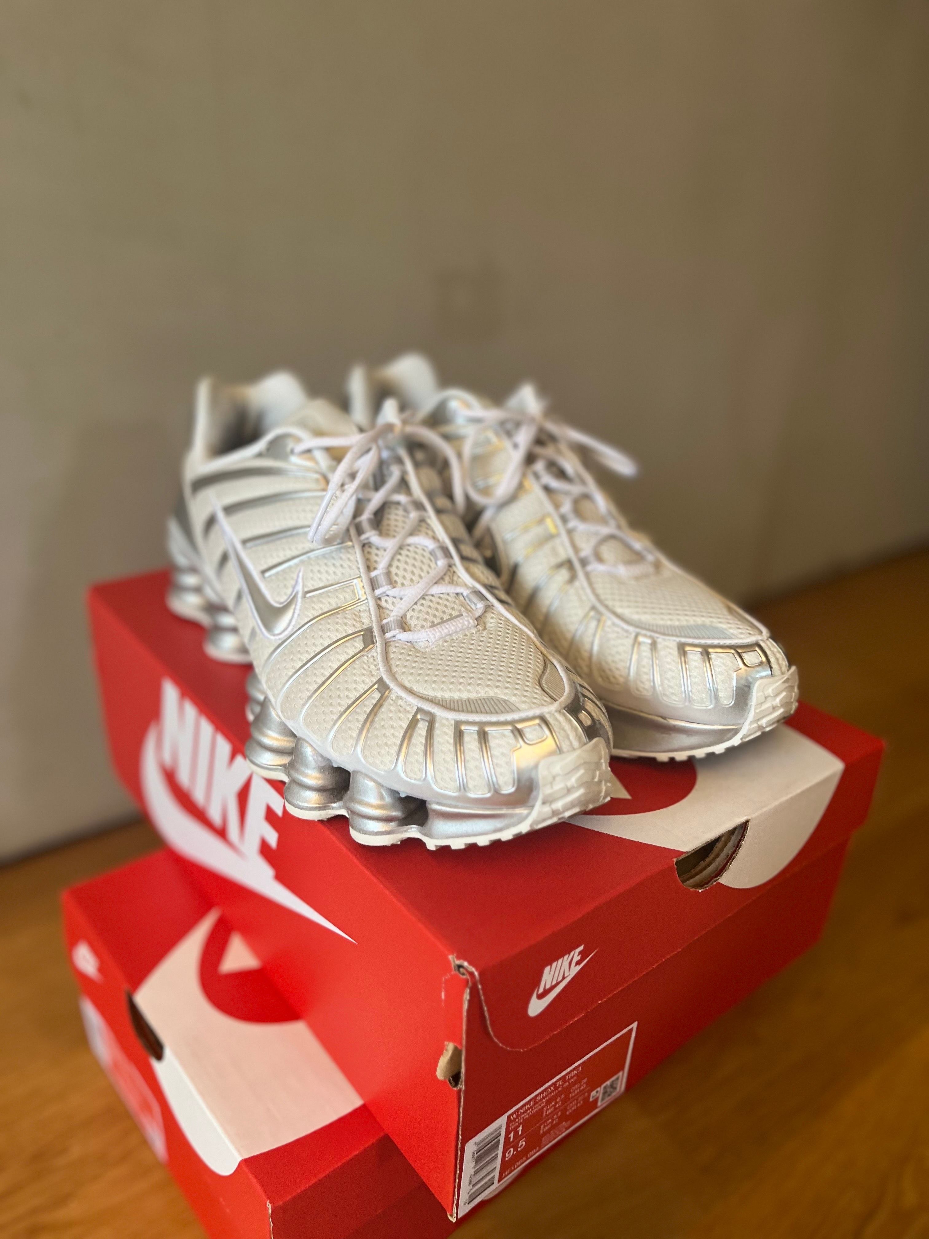 Nike Women's Shox TL "Metallic Silver"