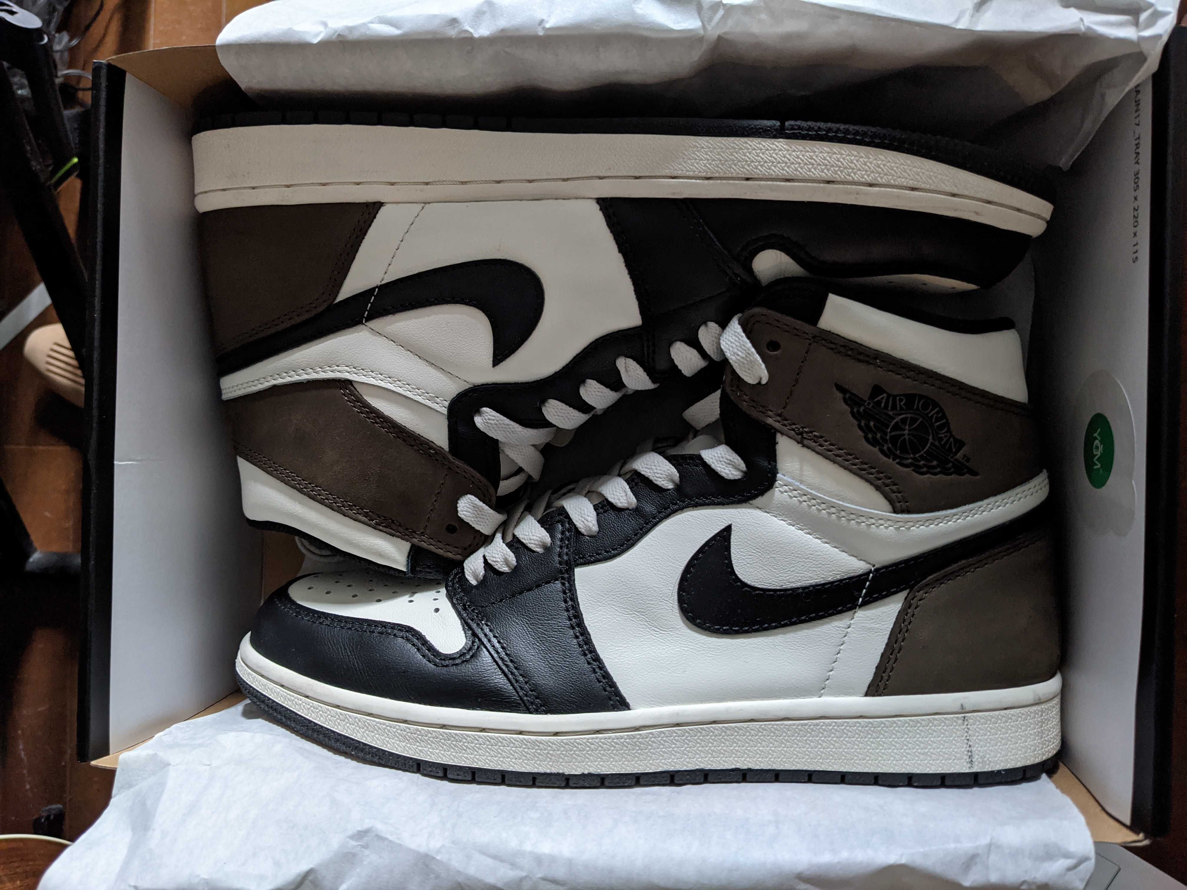 Nike Air Jordan 1 High OG "Sail/Dark Mocha/Black"