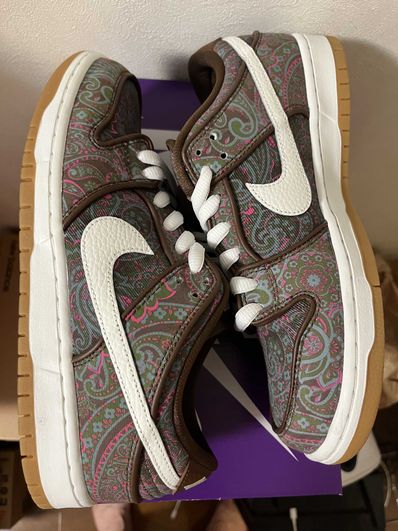 Nike SB Dunk Low PRM "Brown Paisley"