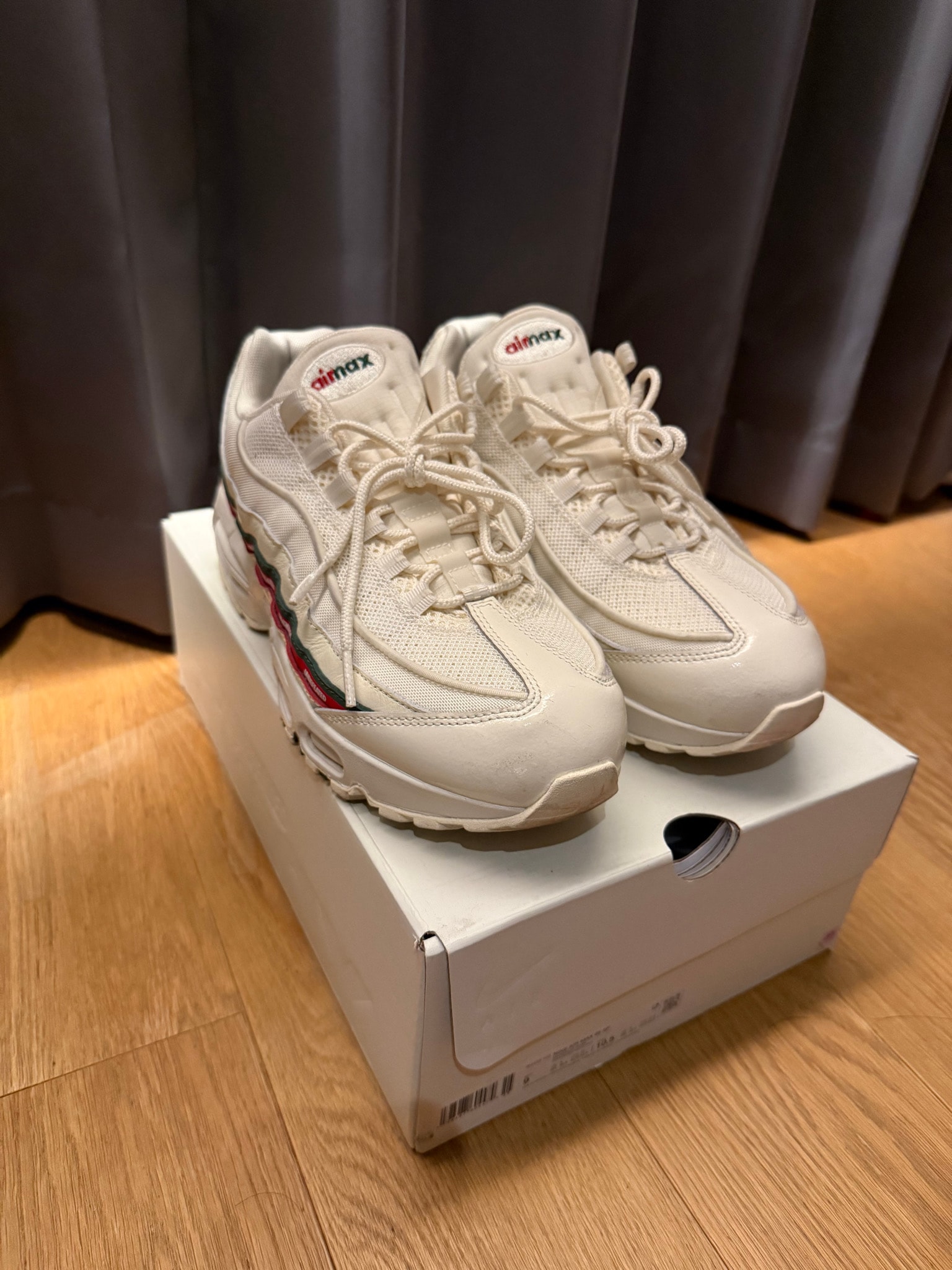 UNDEFEATED × Nike Air Max 95 SP "Sail"