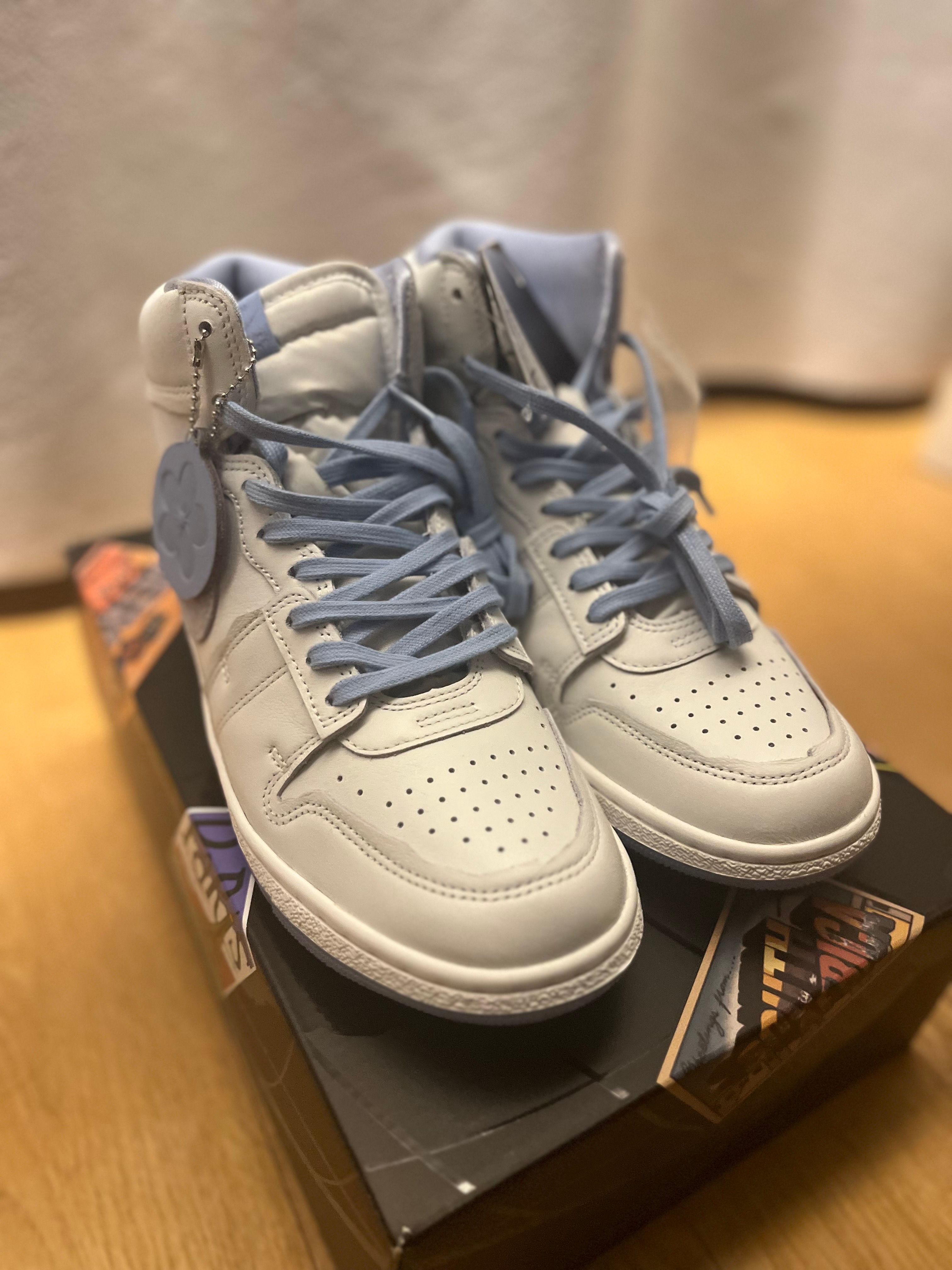 Forget-me-nots × Nike Women's Jordan Air Ship "From Bud To Flower"