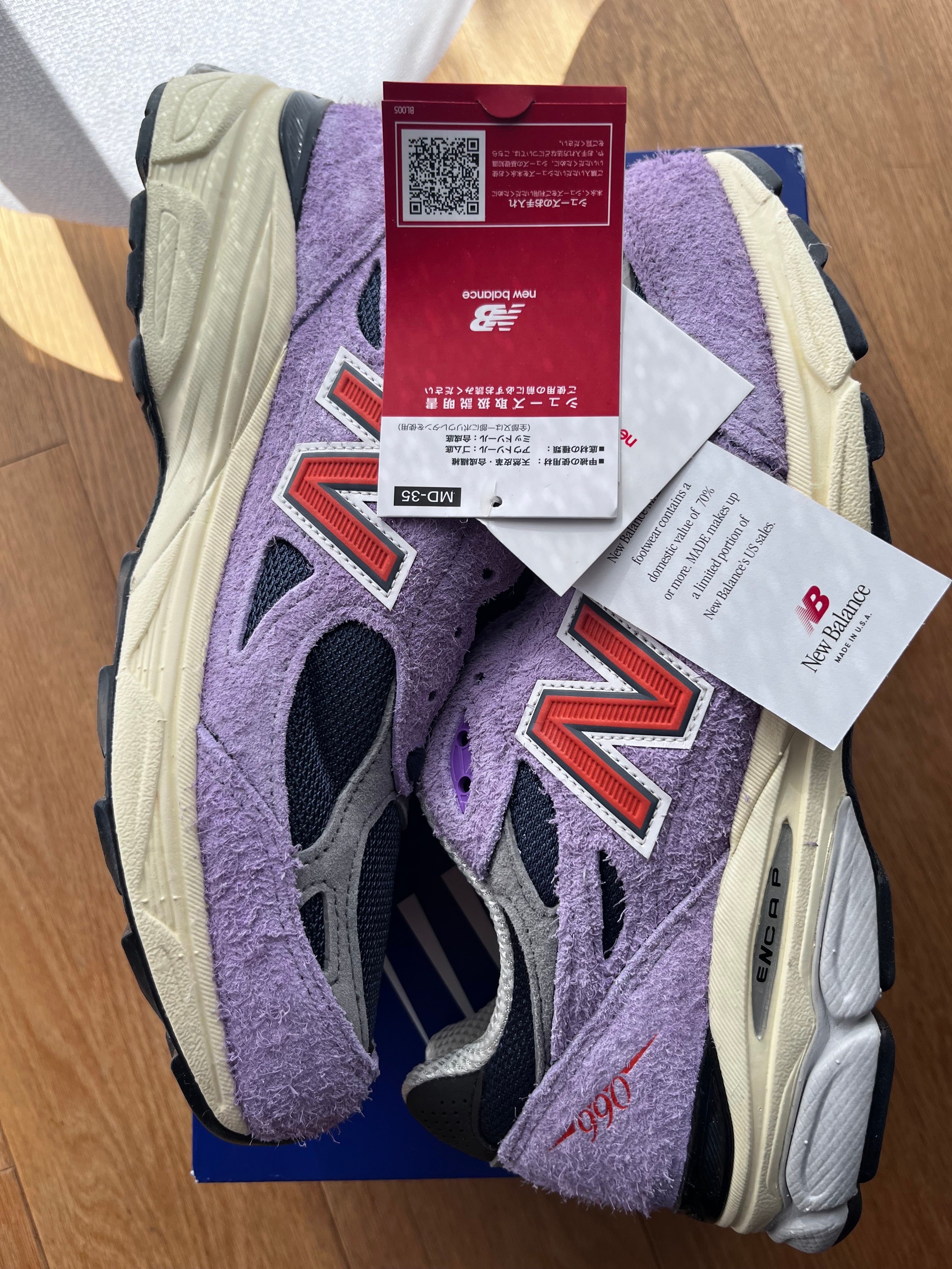 New Balance 990V3 "Purple/Orange"