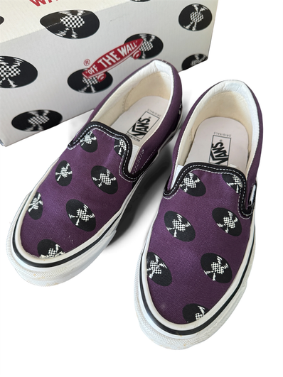 WACKO MARIA × VANS OG SLIP-ON LX "PURPLE RECORDS"