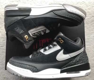 Nike Air Jordan 3 Retro Tinker "Black/Cement Grey"