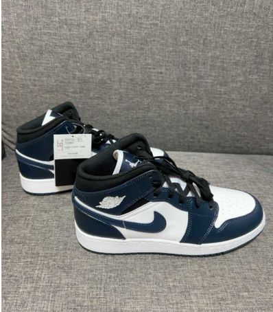 Nike GS Air Jordan 1 Mid "Dark Teal/Armory Navy"