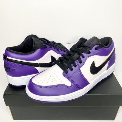 NIKE AIR JORDAN 1 LOW "COURT PURPLE"