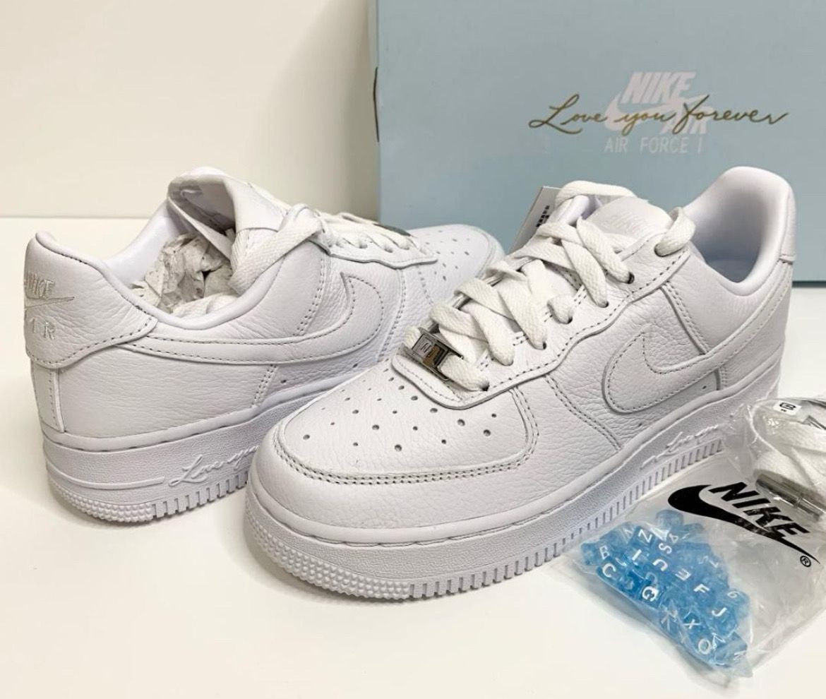 Drake NOCTA × Nike Air Force 1 Low "Love You Forver/White"