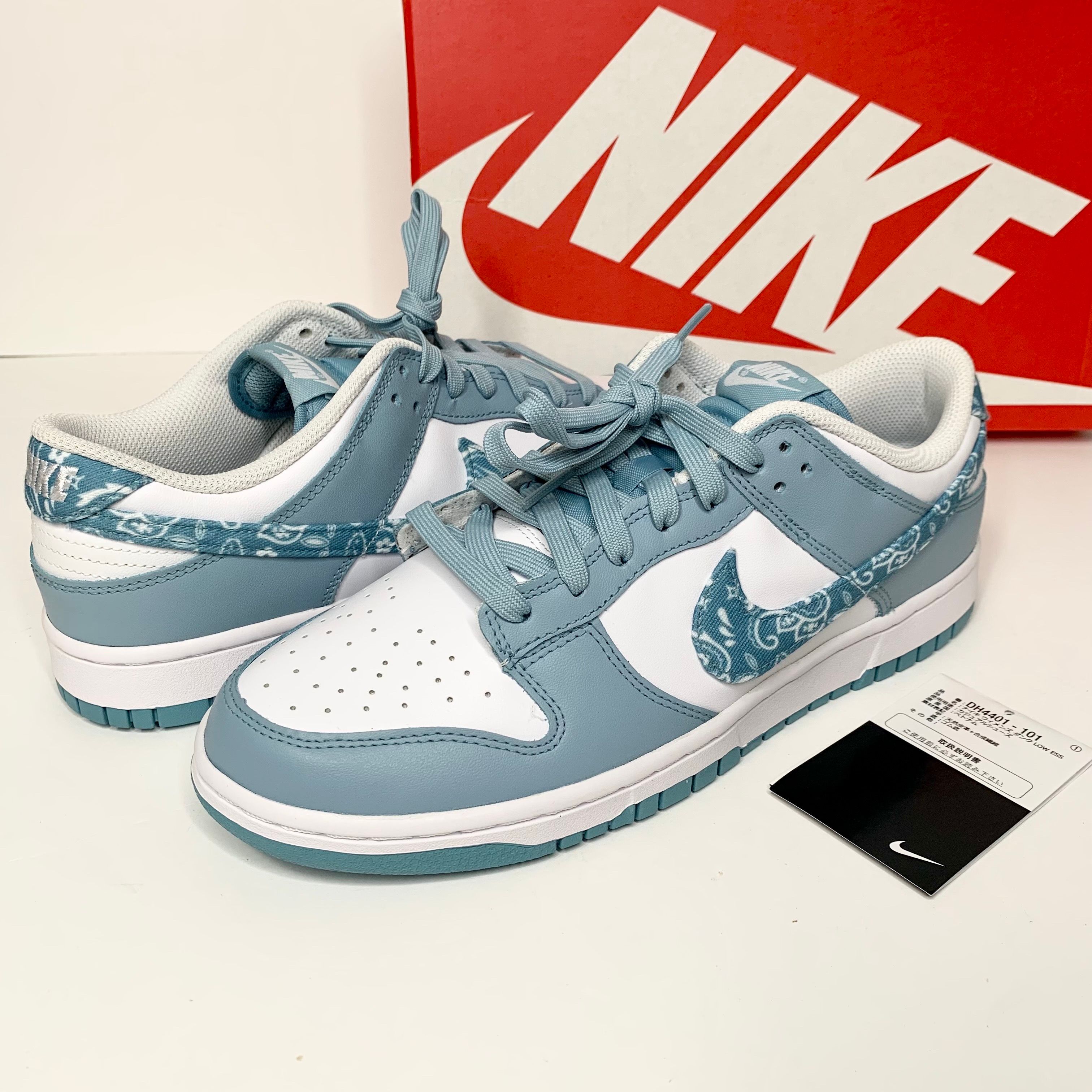 Nike Women's Dunk Low ESS "Blue Paisley"