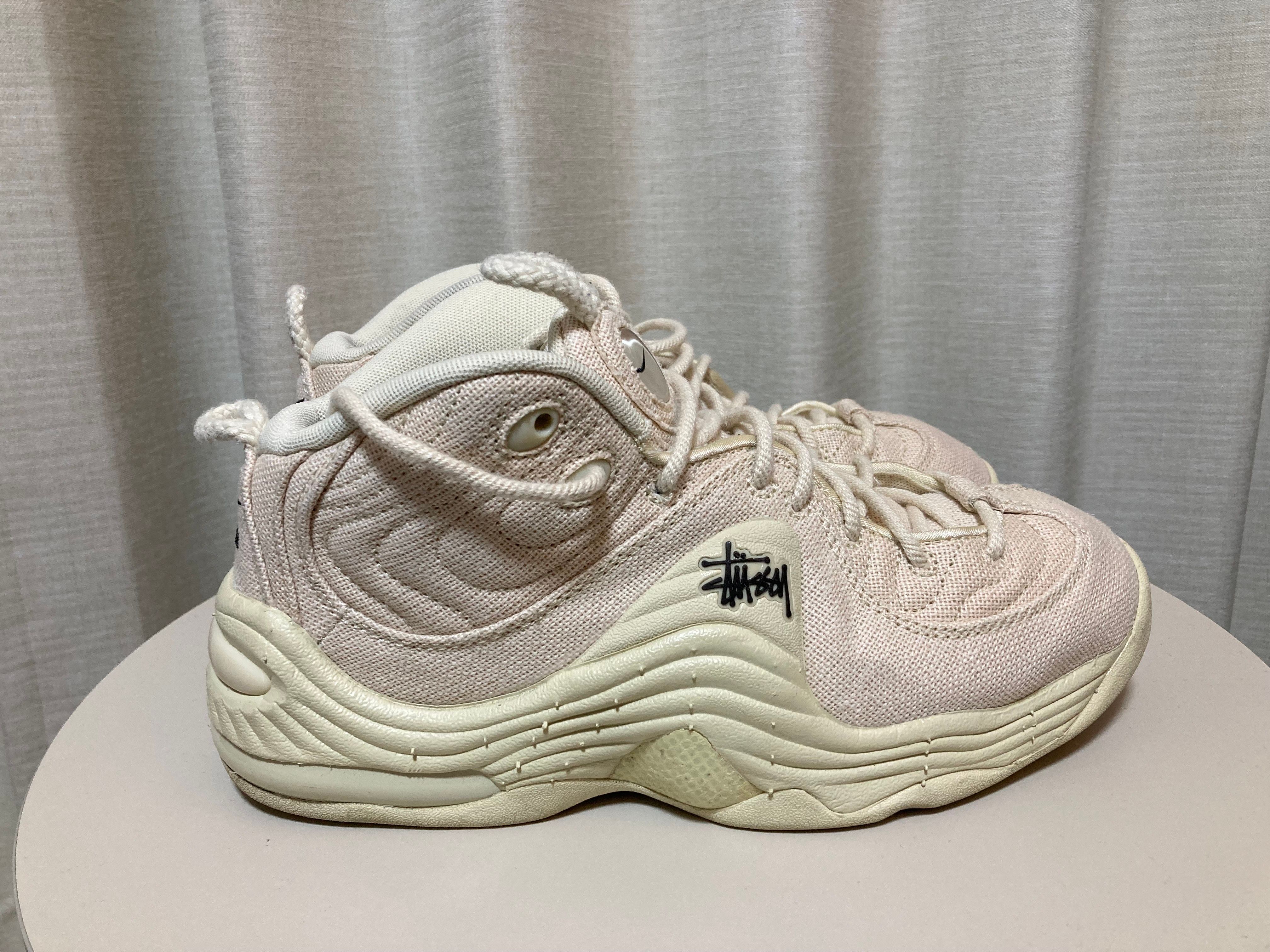 Stussy × Nike Air Penny 2 "Fossil"