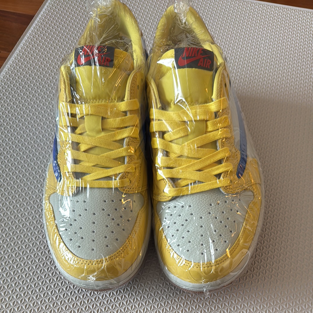 Travis Scott × Nike Women's Air Jordan 1 Retro Low OG "Canary"