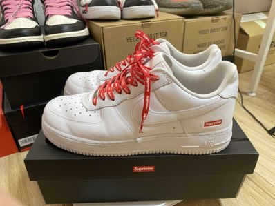 Supreme × Nike Air Force 1 Low "White"