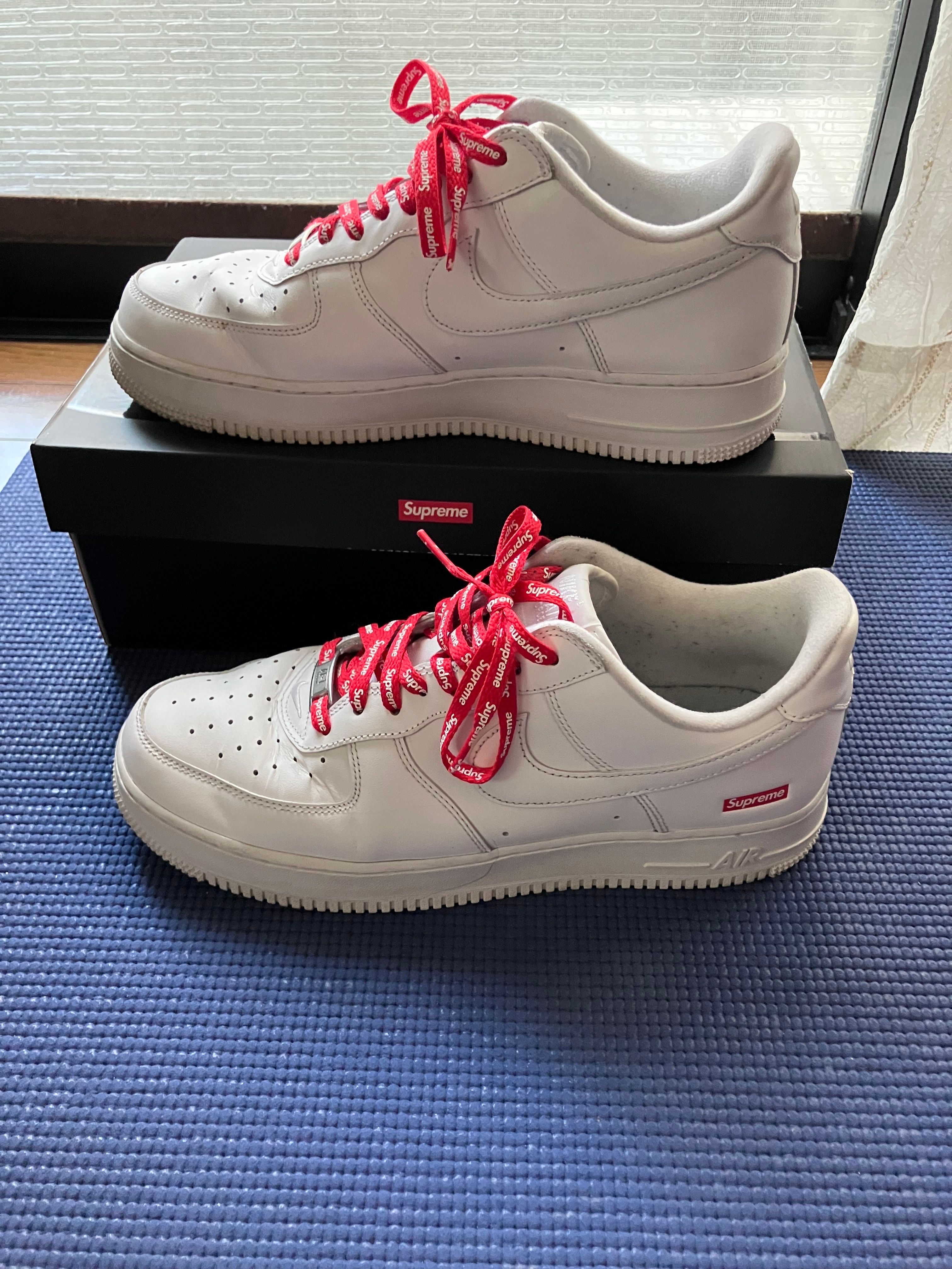 Supreme × Nike Air Force 1 Low "White"