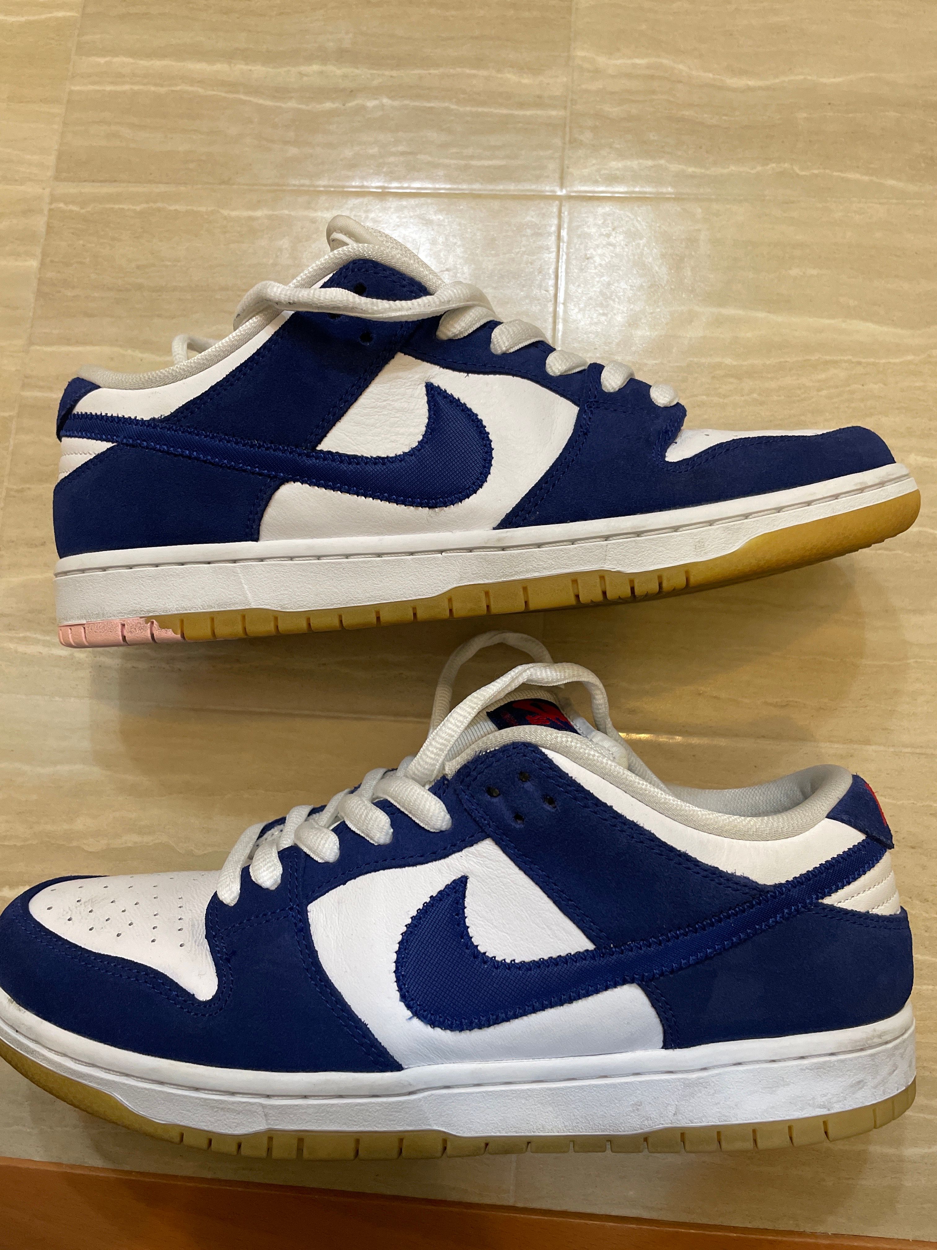 Nike SB Dunk Low "Los Angeles Dodgers/Deep Royal Blue"