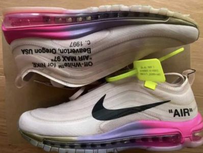 Nike air max 97 2025 off white elemental rose