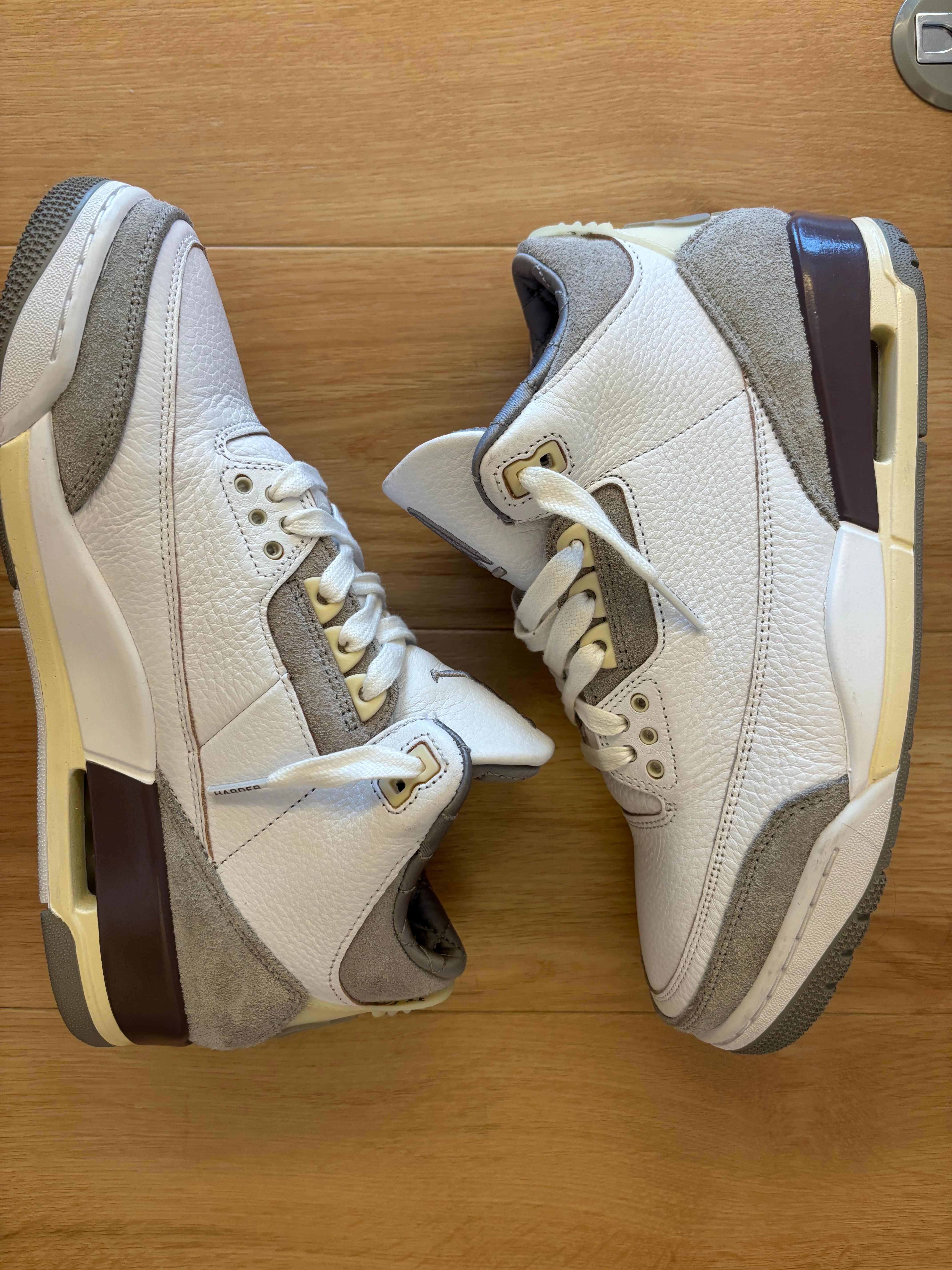 A Ma Maniere × Nike Women's Air Jordan 3 Retro SP "White/Medium Grey Violet Ore"