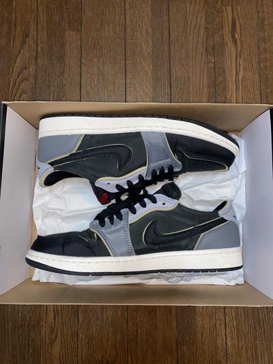 Nike Air Jordan 1 Low OG EX "Black and Smoke Grey"