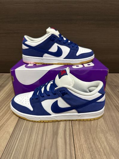 Nike SB Dunk Low "Los Angeles Dodgers/Deep Royal Blue"
