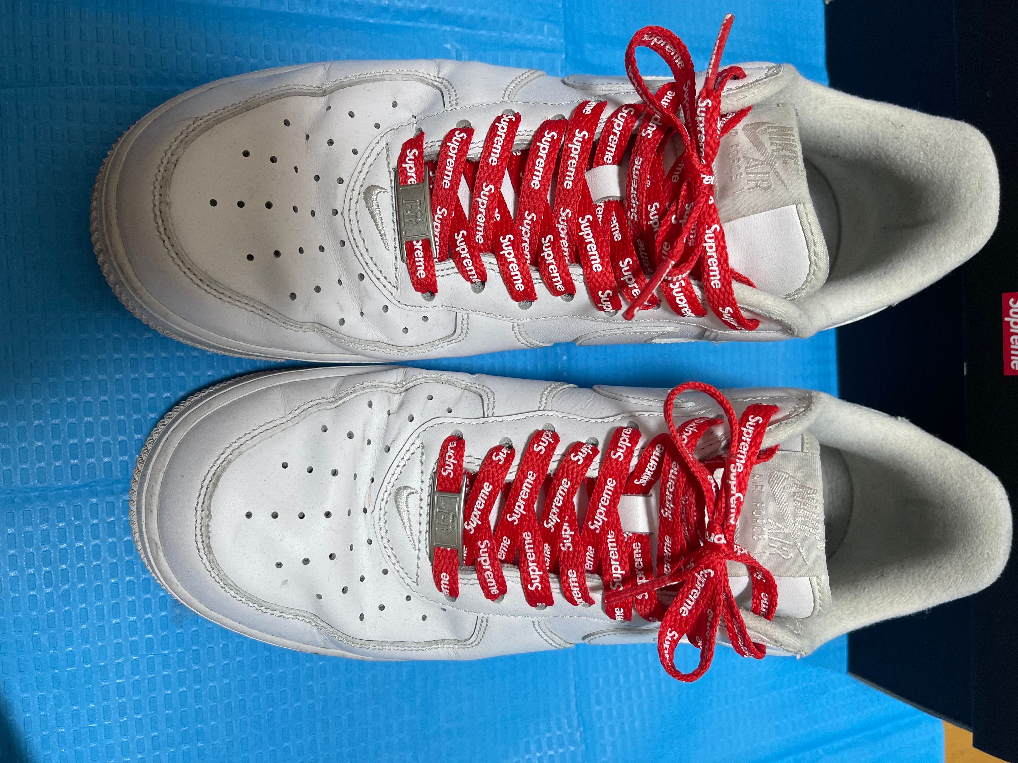 Supreme × Nike Air Force 1 Low "White"