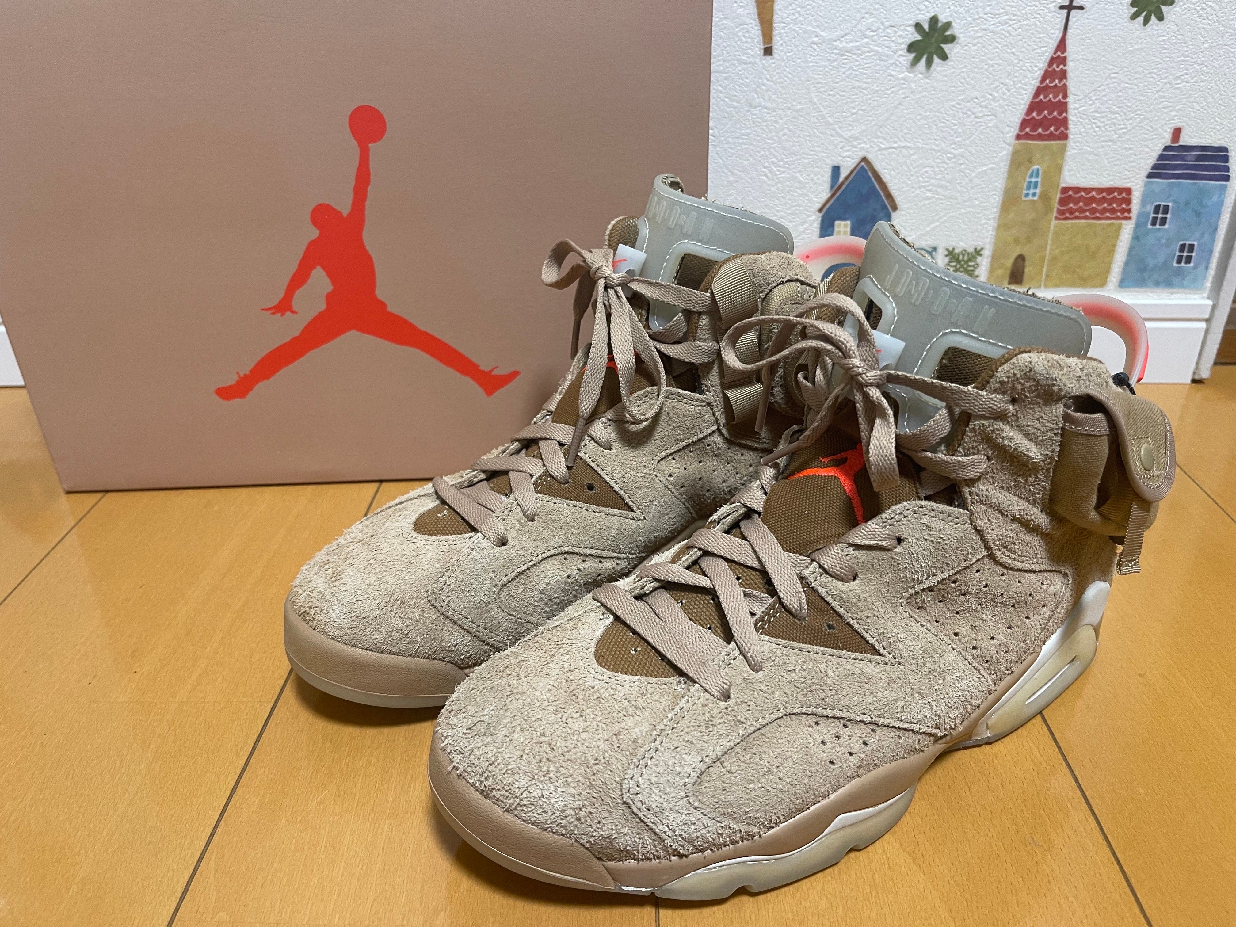 Travis Scott × Nike Air Jordan 6 "British Khaki"