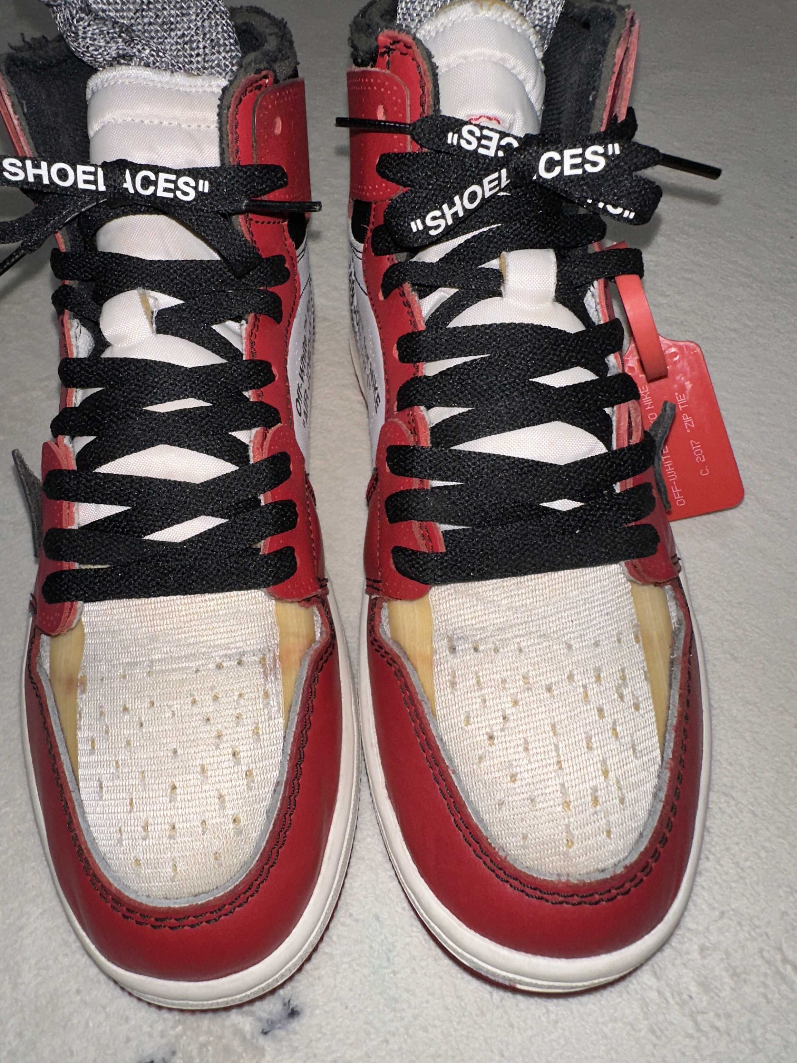 Off-White × Nike Air Jordan 1 Retro High The Ten "Chicago"