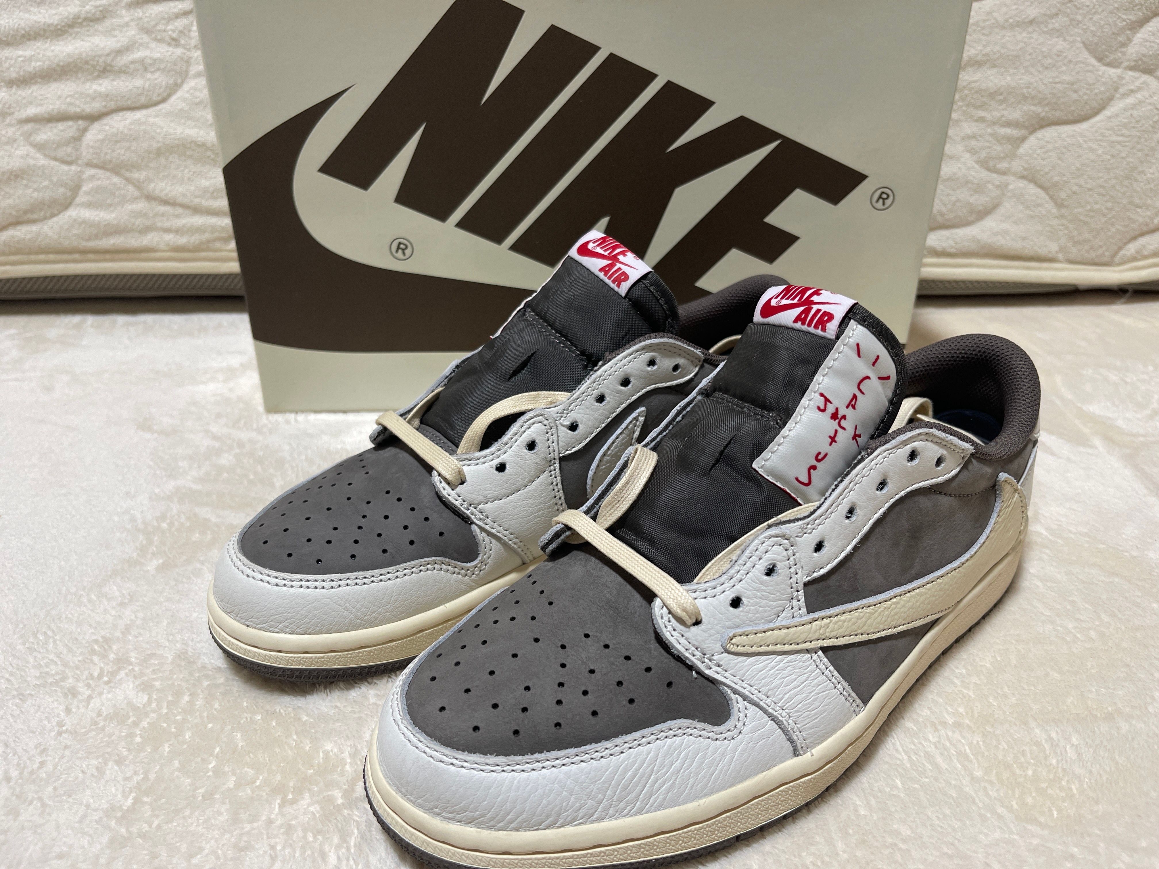 Travis Scott × Nike Air Jordan 1 Low OG SP "Reverse Mocha/Sail and Ridgerock"