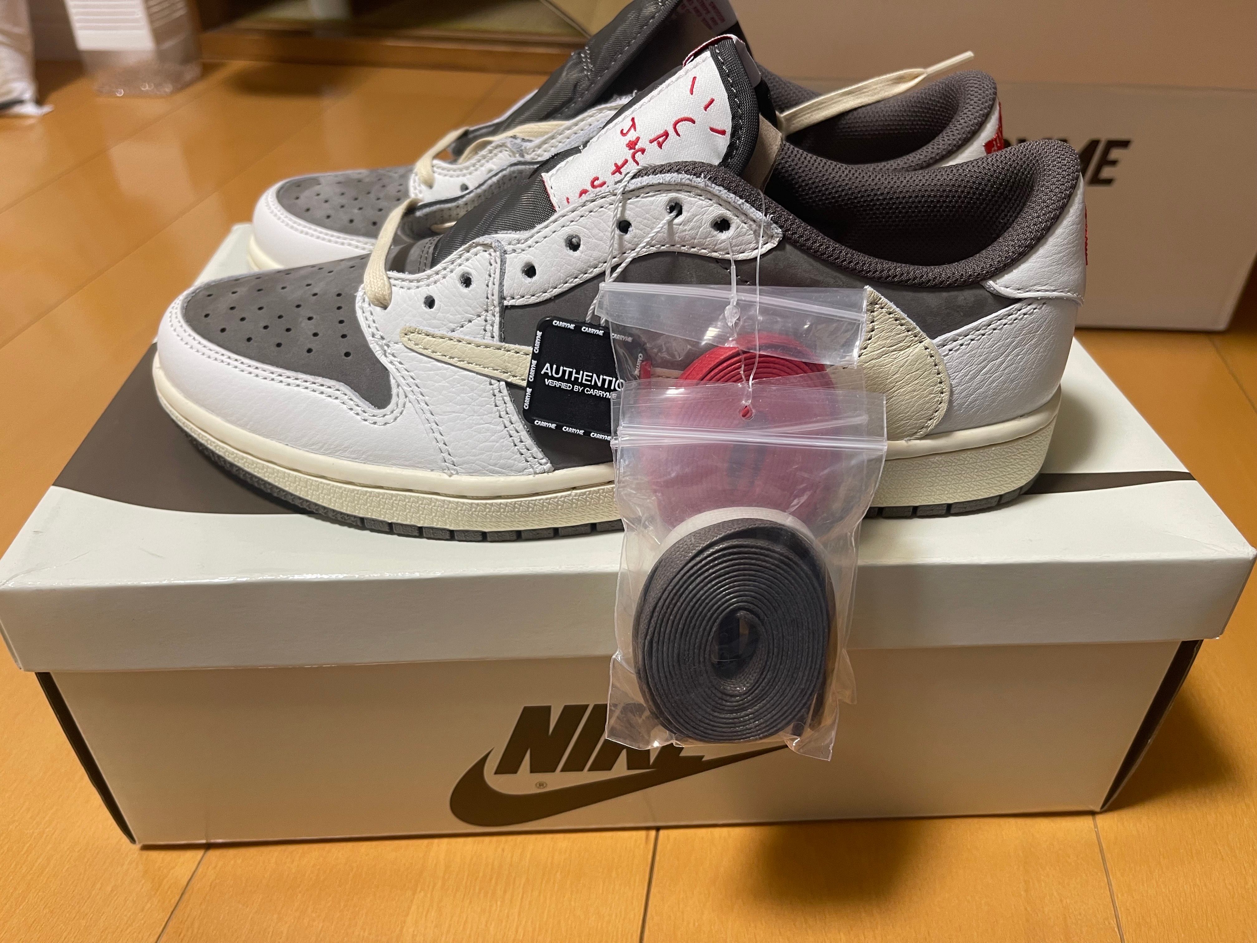 Travis Scott × Nike Air Jordan 1 Low OG SP "Reverse Mocha/Sail and Ridgerock"