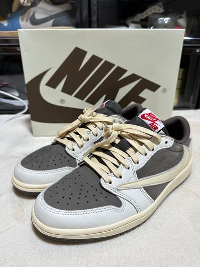 Travis Scott × Nike Air Jordan 1 Low OG SP "Reverse Mocha/Sail and Ridgerock"
