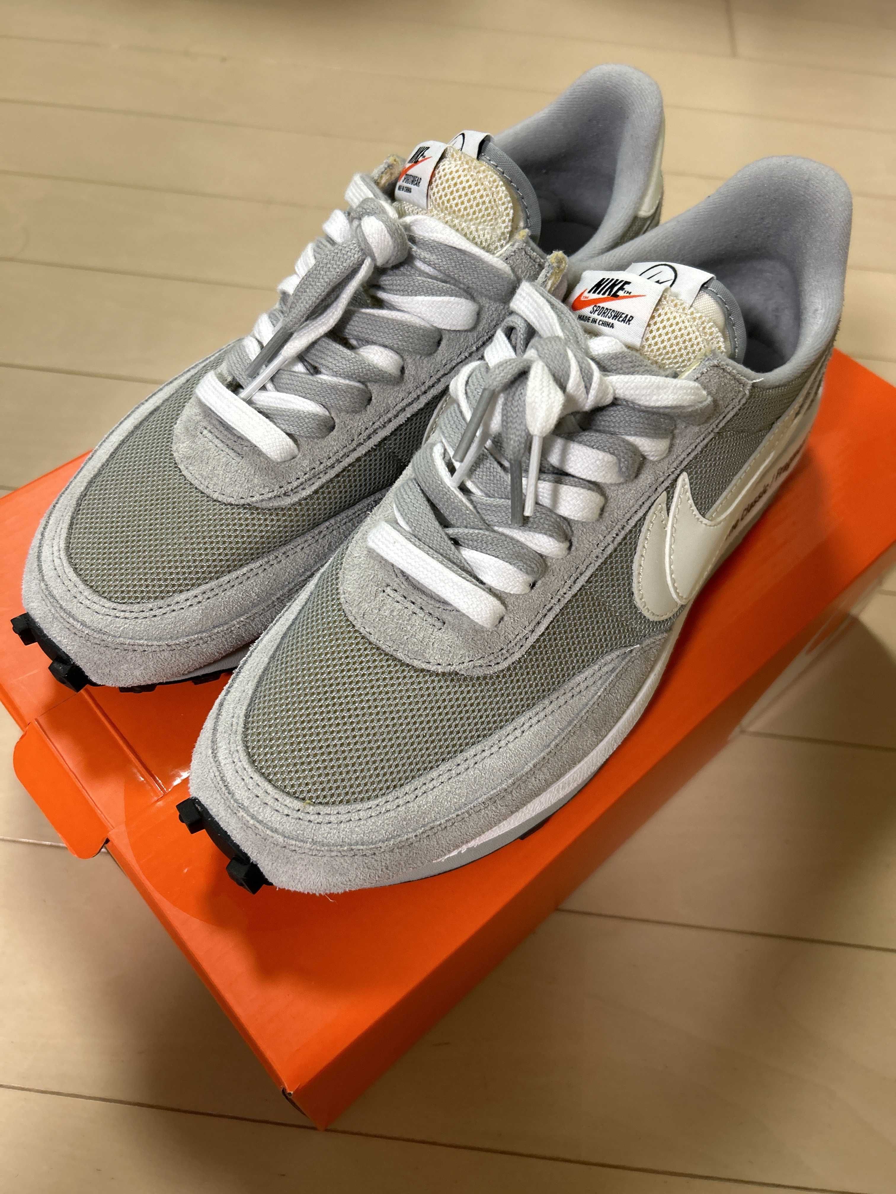 Fragment × sacai × Nike LD Waffle "Light Smoke Grey"